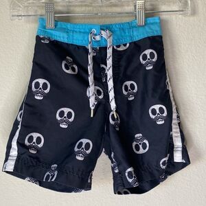 The Children’s Place Skull Swimming Trunks Size 4